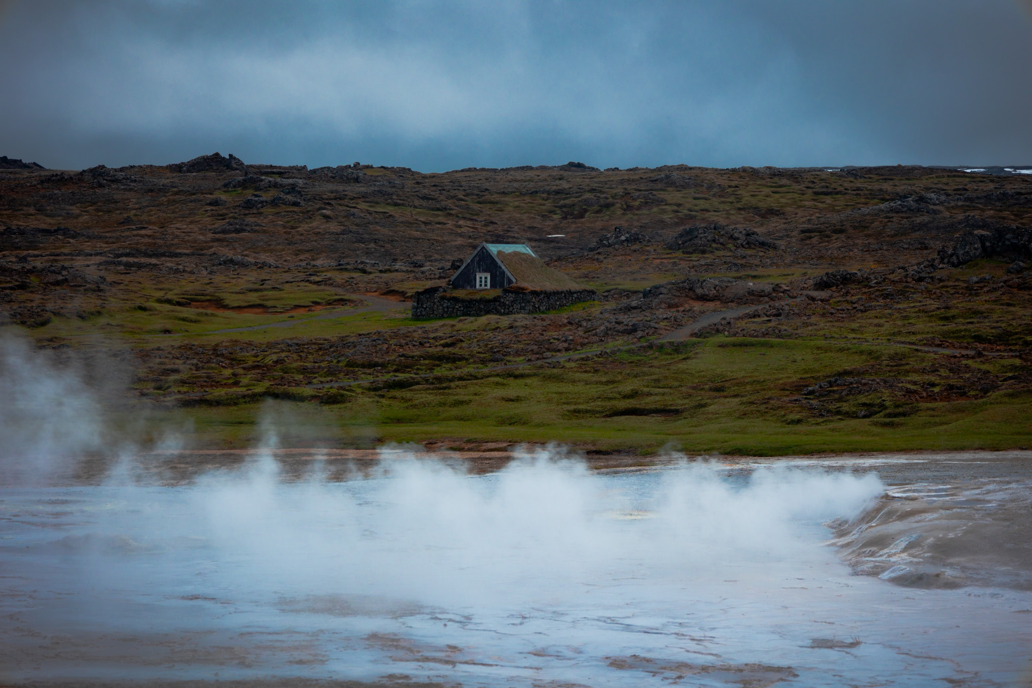 interior Hveravellir - Islandia w tydzień
