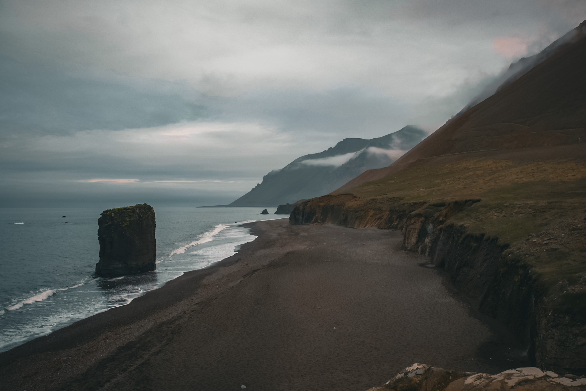 plaża Laekjavik - Islandia w tydzień