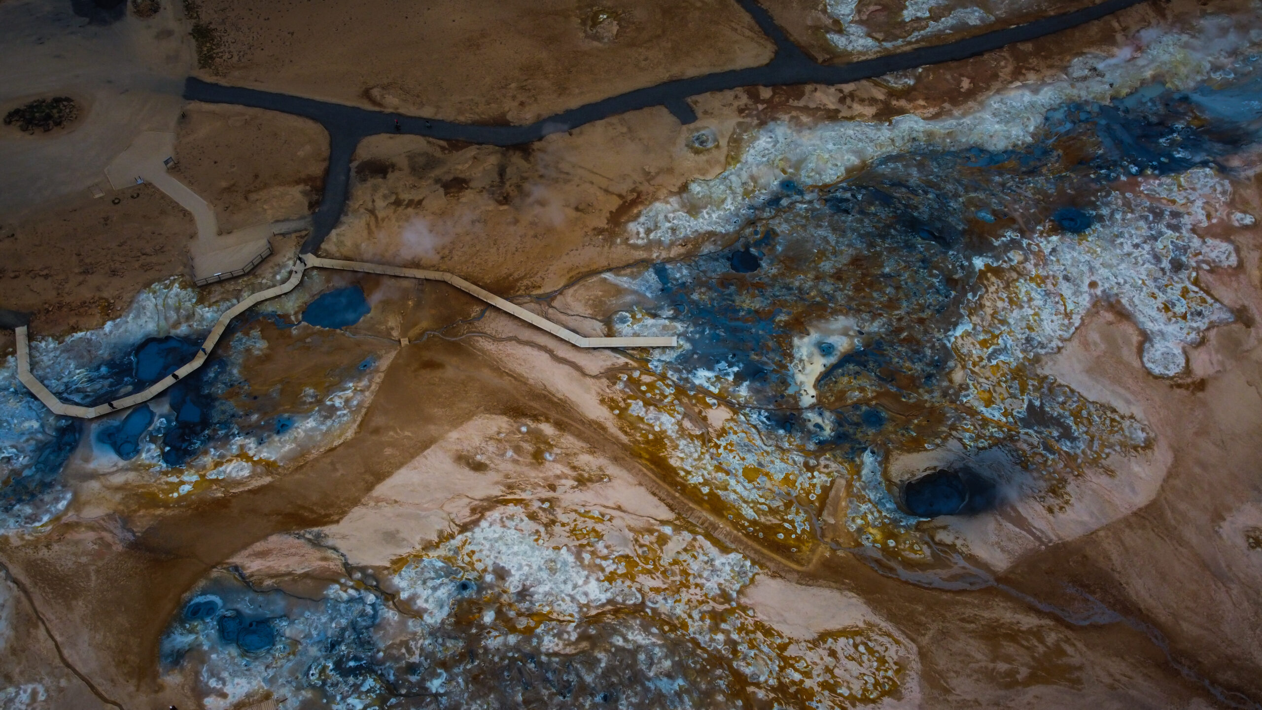 pola siarkowe, Namafjall - Islandia w tydzień