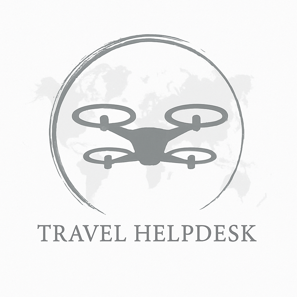 logo bloga podróżniczego Travel Helpdesk