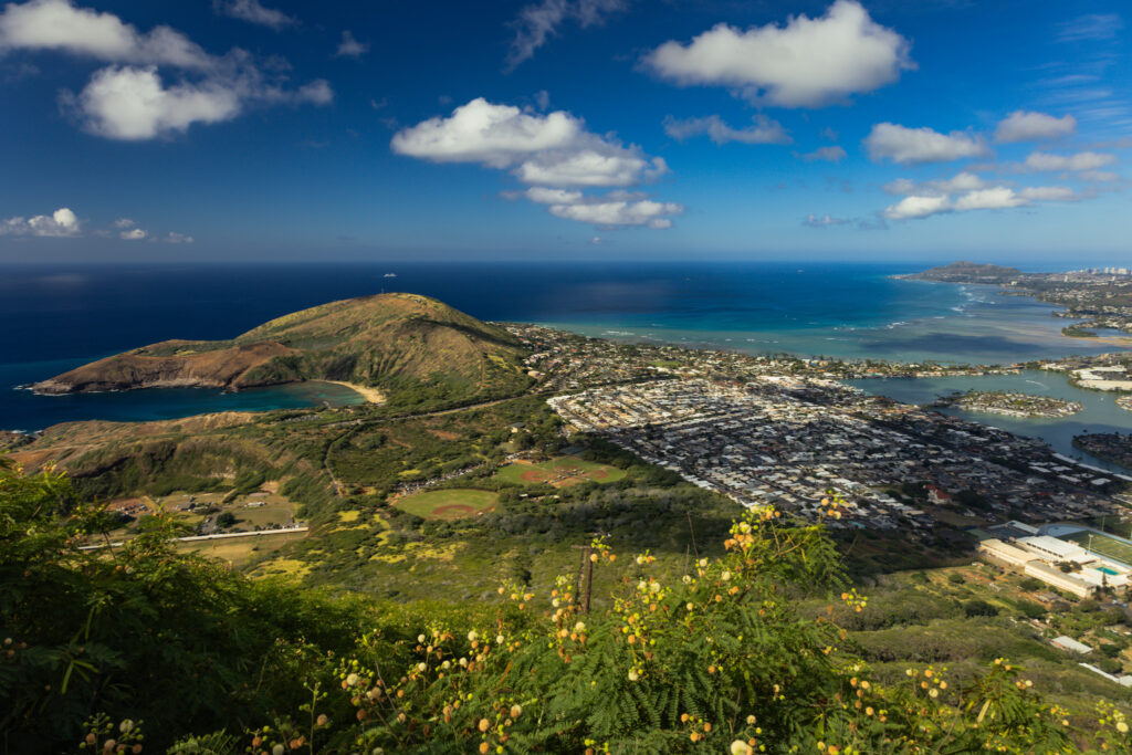 Koko crater trail na Oahu Hawaje